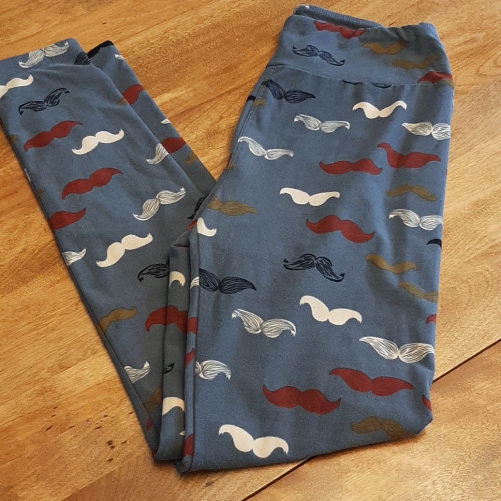 Mustache leggings